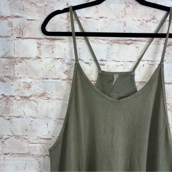 Free People Movement Hot Shot Onesie in Sea Grass Size Large - Picture 3 of 7